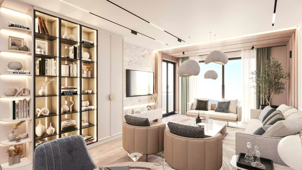 BAR centar - jednosoban apartman u luksuznom rezidencijalnom kompleksu. Novogradnja.